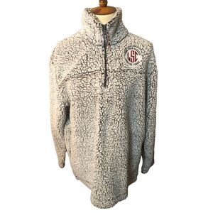 Lone Star Boxercraft sherpa pullover with 1/4 zip for funnel neck Lone Star Coll
